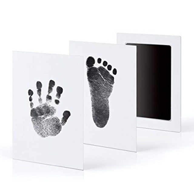 Baby Footprint Imprint Kit With Ink Pad, Memento Ink, And Souvenir Drawer  Inkless Handprint Casting For Newborn Baptism Picture Frame LJ201105 From  Jiao08, $10.68